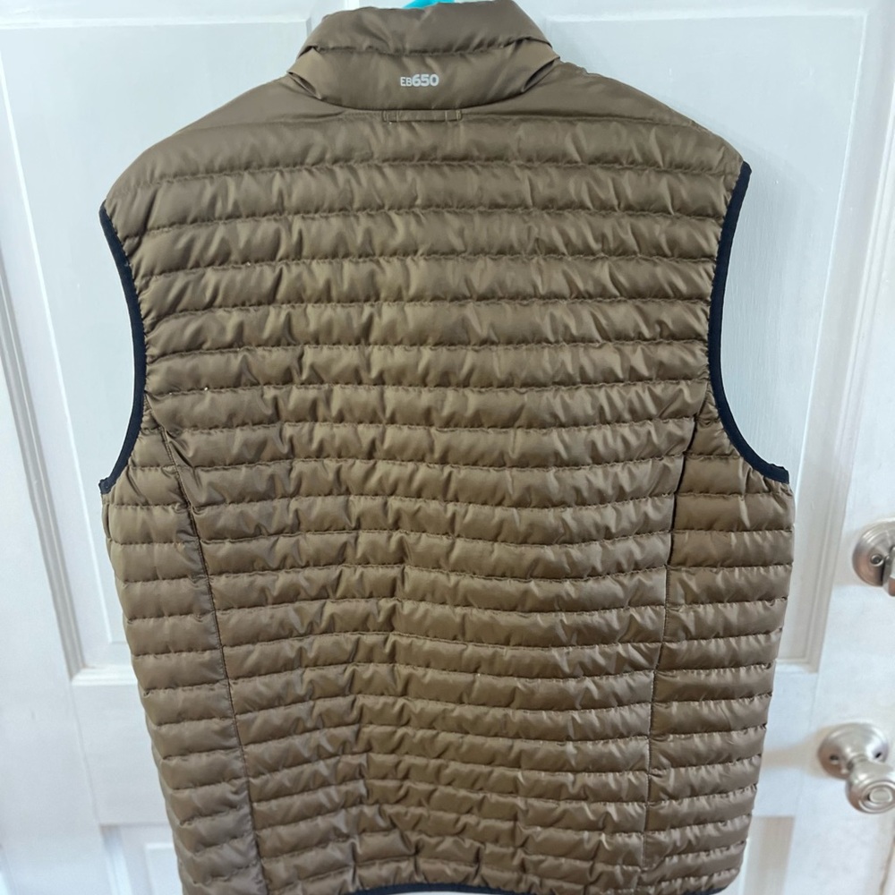L Eddie Bauer Brown Vest